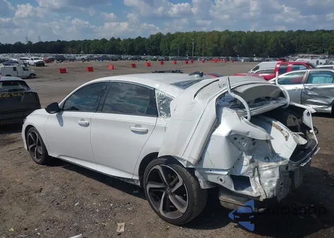 2021 Honda Accord Sport из США, поврежденный, VIN 1HGCV1F33MA105798